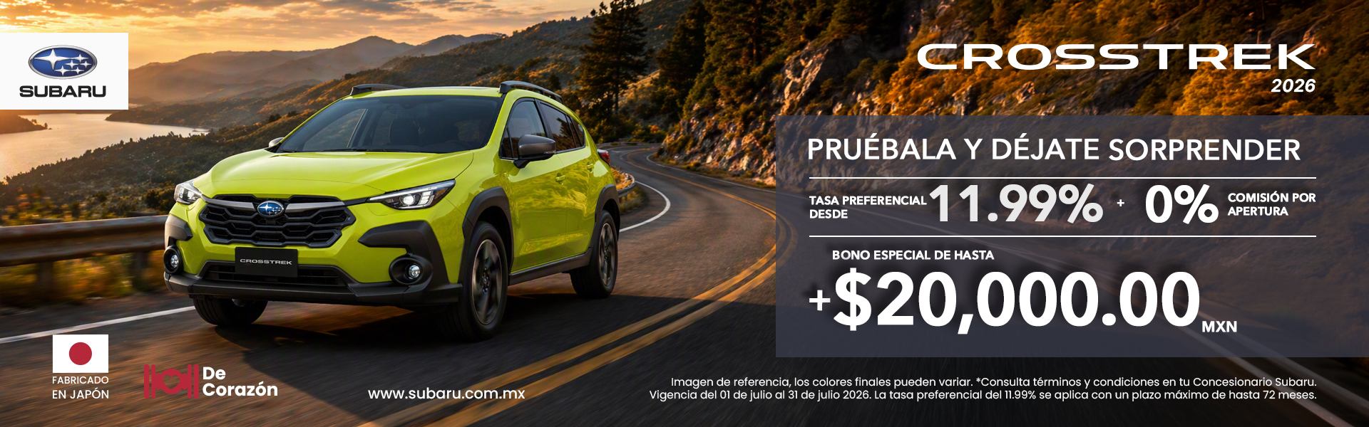Subaru Crosstrek 2026