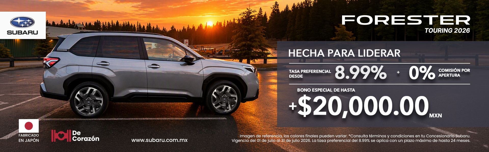 Subaru Forester Touring 2026